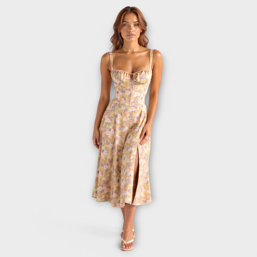 Kiana - Midi Dress with Corset
